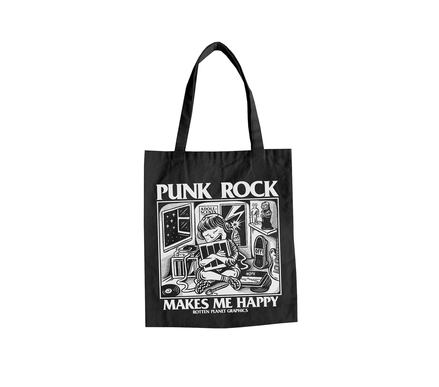 PUNK ROCK Black Bag