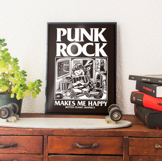 PUNK ROCK Art Print