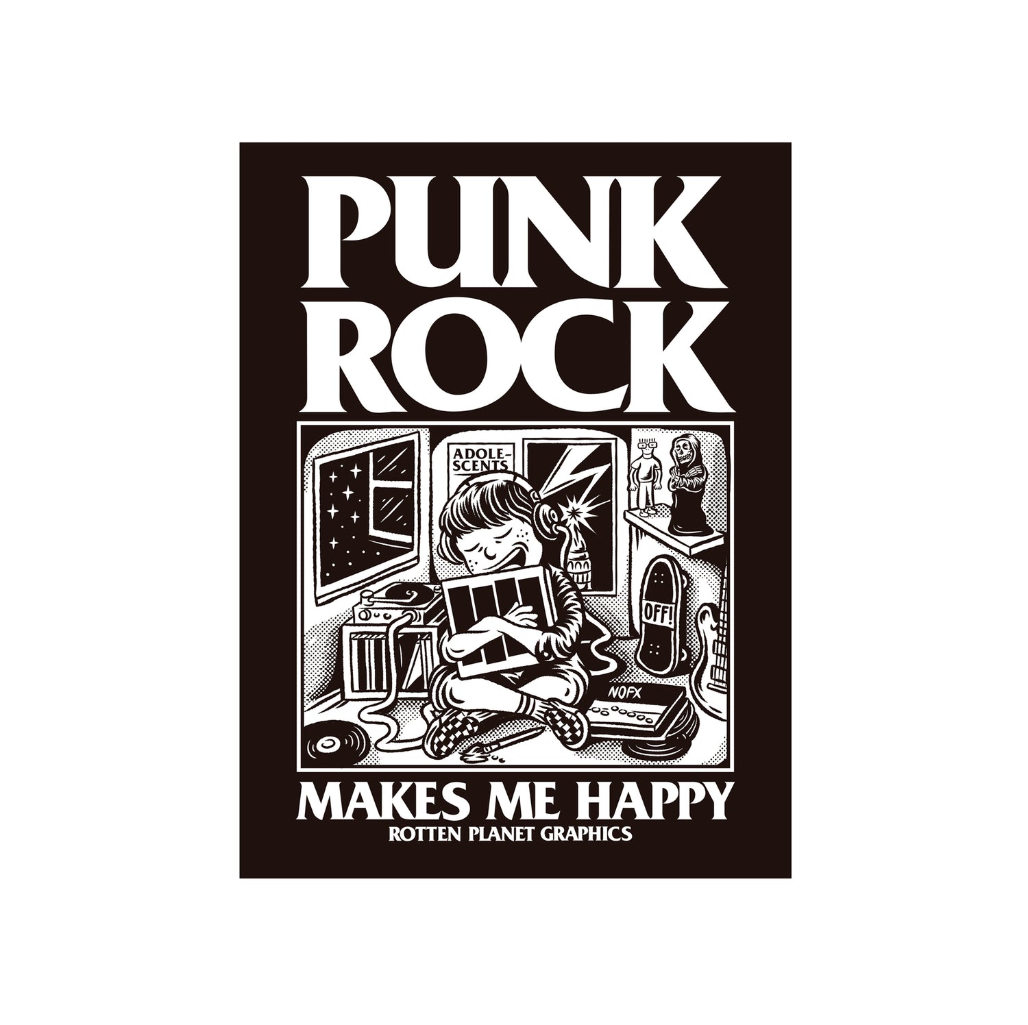 PUNK ROCK Art Print