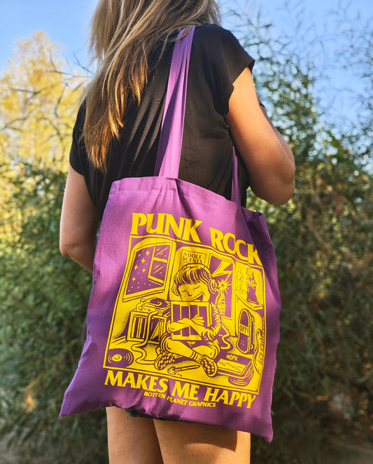 PUNK ROCK Purple Bag